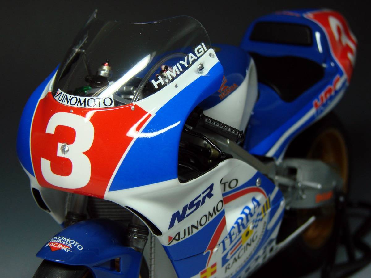 1/12 HASAEGAWA ハセガワ '89 HONDA NSR500 All Japan Road Race GP500 塗装済 完成品 1&frasl;12 NSR500 ハセガワ \u0026 (1989) Kit