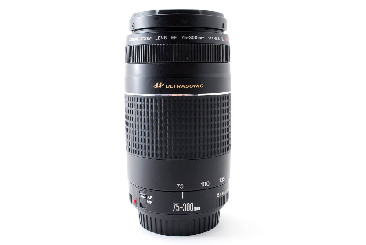 EF 75-300mm キヤノン III F4-5.6 USM Canon f⁄4-5.6 : 望遠ズームレンズ