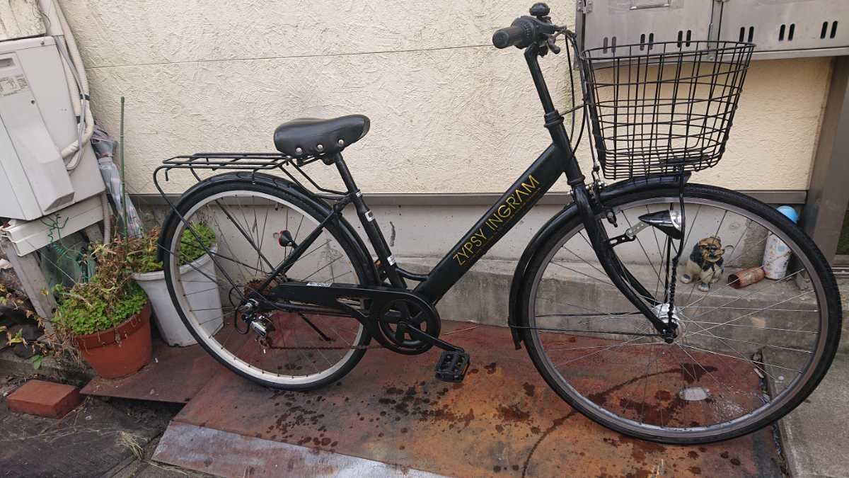 27インチ アウトレットジプシーイングラムシティ シティサイクル | 6段 