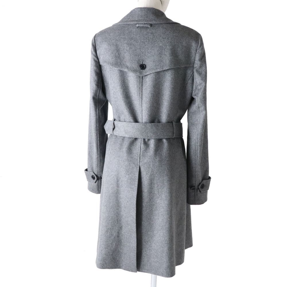 極 正規品 theory セオリー カシミヤ100% トレンチ風 ダブルタイプ