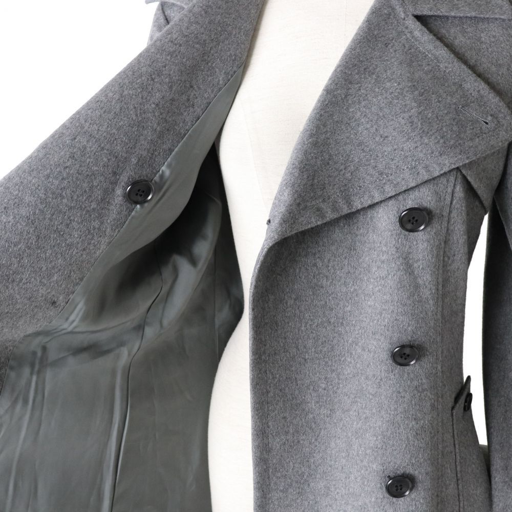 極 正規品 theory セオリー カシミヤ100% トレンチ風 ダブルタイプ