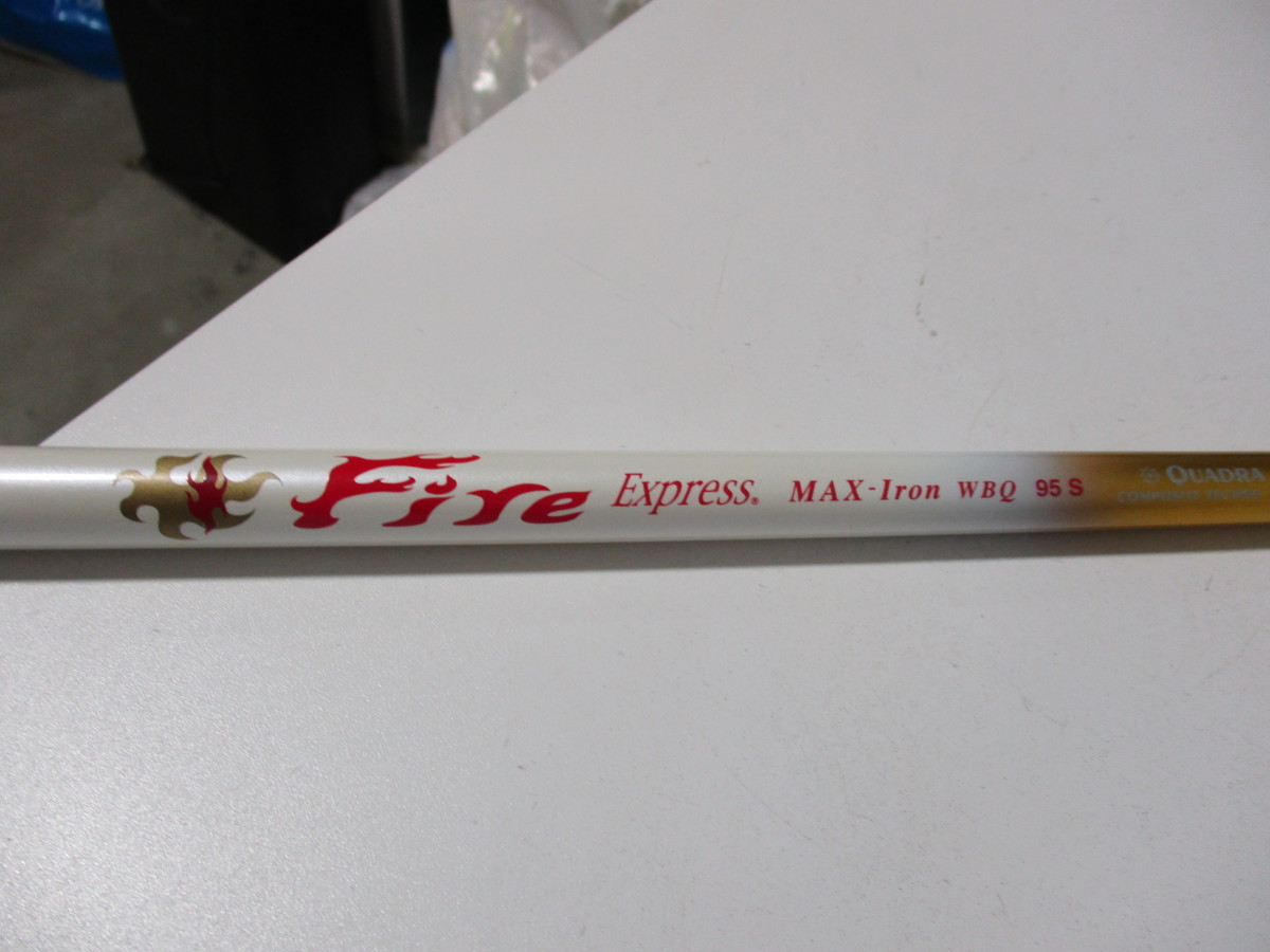 格安，正規品 アイアン用 カーボン ファイヤーエクスプレス Fire Express MAX-Iron WBQ 95 Sフレックス 37.65inch 4番アイアン用(シャフト)｜売買されたオークション情報、yahooの商品情報をアーカイブ公開 - オークフ 部品