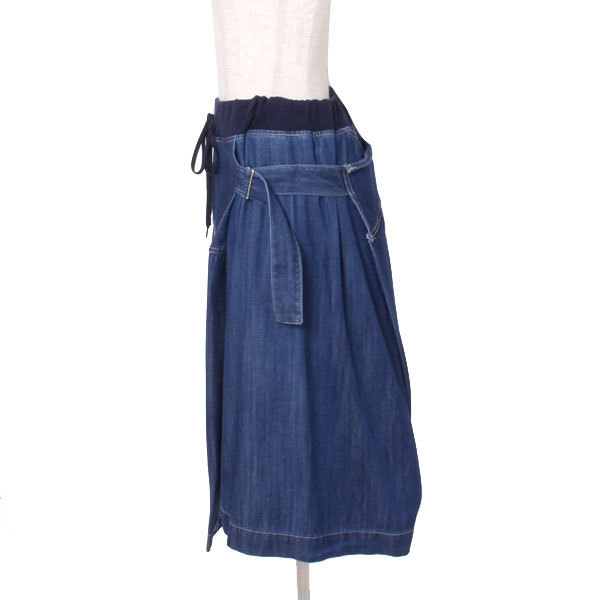 18年物 新品 mercibeaucoup デニ巻き ラップ風 アシンメトリー  