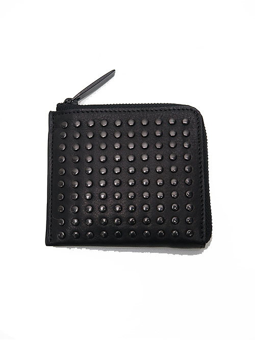 SALE30%OFF/PATRICK STEPHAN(パトリックステファン)/COW HIDE Leather L-zip wallet 'all-studs'・DAL PATRICK STEPHAN&frasl;パトリックステファン ショルダーバッグ stephan patrick 黒