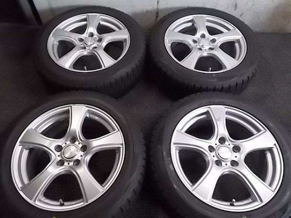 全国無料，限定SALE VIOLENT ヴィオレント 17インチホイール 7J+48 5穴 PCD114.3 スタッドレス 製造年4115 DUNLOP WINTER MAXX / J11-433(スタッドレスタイヤ)｜売買されたオークション情報、yahooの商品情報をアーカイブ公開 - オ 5穴