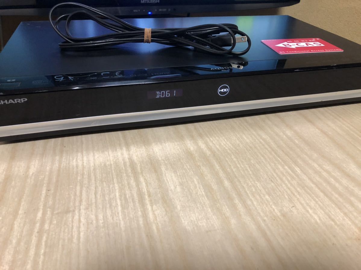 SHARP AQUOS BD-W1200 1TB ブルーレイレコーダ 動作確認済