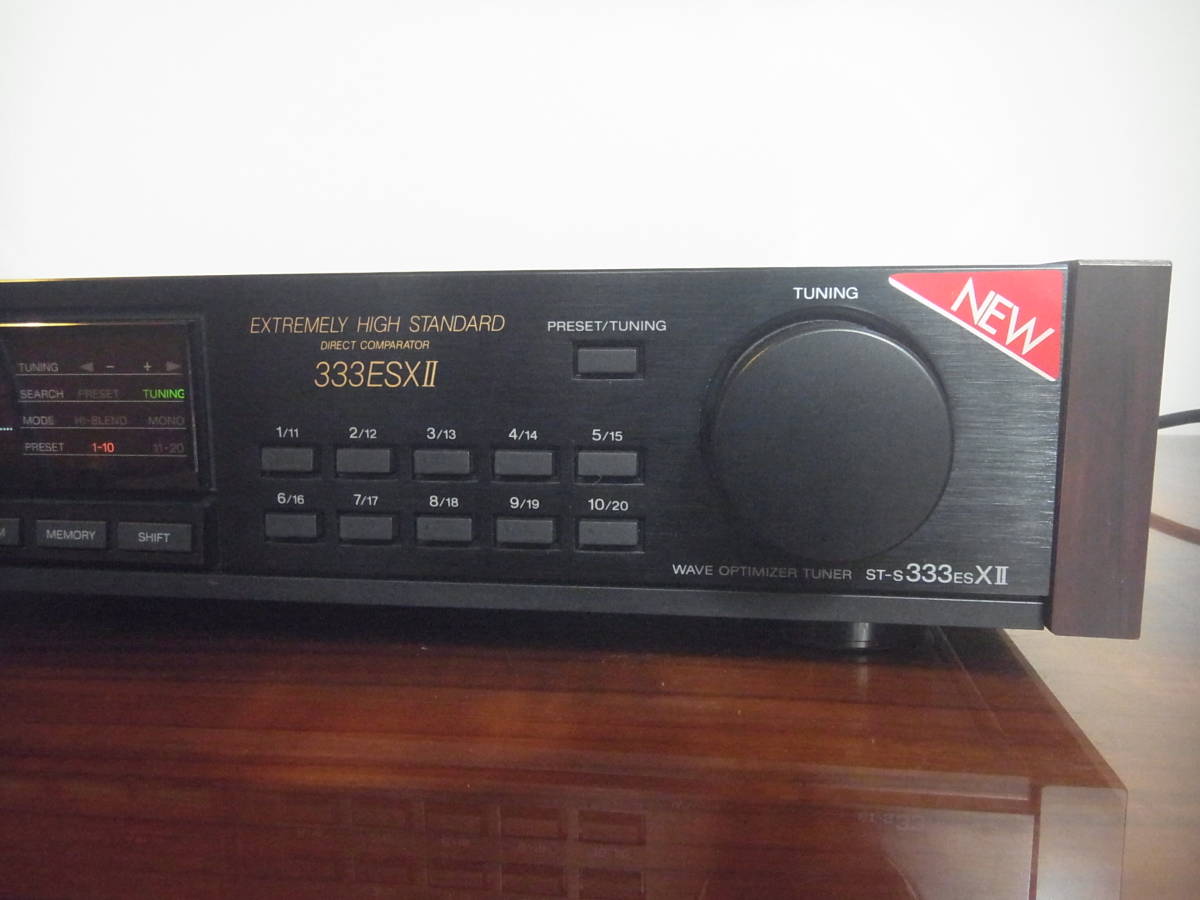 ☆ SONY FMチューナー ST-S333ESXⅡ ジャンク SONY FMチューナー ST