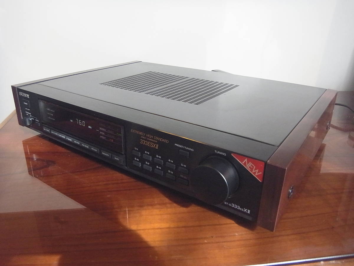 ☆ SONY FMチューナー ST-S333ESXⅡ ジャンク SONY FMチューナー ST