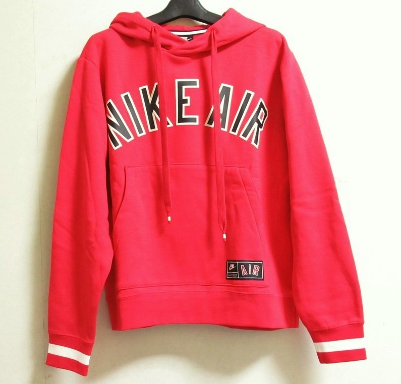 赤字超特価，低価 NIKE AIR プルオーバー フーディ 赤 レッド M ナイキ エア パーカー フリース ルーズフィット カレッジ AR1818-657(パーカ)｜売買されたオークション情報、yahooの商品情報をアーカイブ公開 - オー 男性用