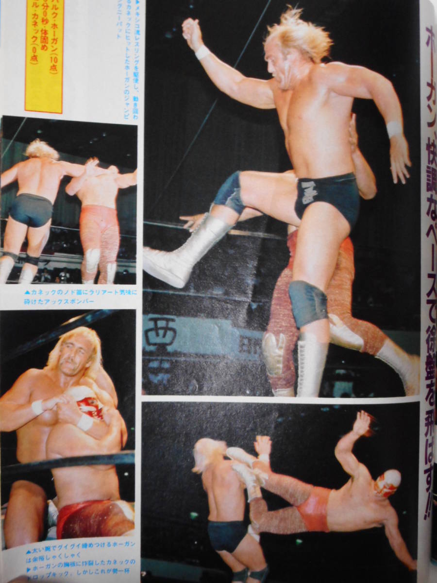 月刊プロレス緊急増刊 1983年IWGP総集号 カネックVSアンドレ・ザ