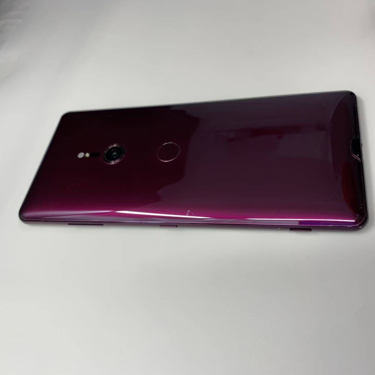 XZ3 Xperia au SOV39 ボルドーレッド SOV39[64GB] | - SONY Bordeaux