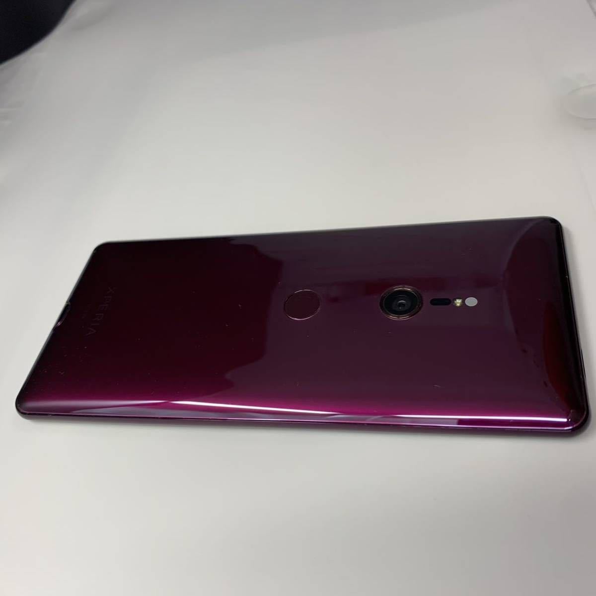 XZ3 Xperia au SOV39 ボルドーレッド SOV39[64GB] | - SONY Bordeaux