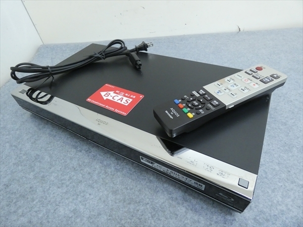 500GB シャープ AQUOS BDレコーダー☆BD-W550☆リモコン付 5 500GB☆13年☆シャープ/SHARP/AQUOS☆HDD/BDレコーダー☆BD-W550