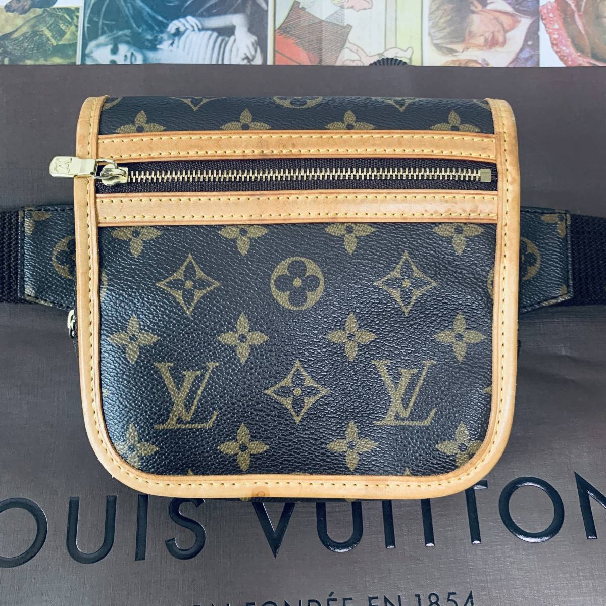 ルイヴィトン バムバッグ モノグラム LOUIS VUITTON ボディバッグ 