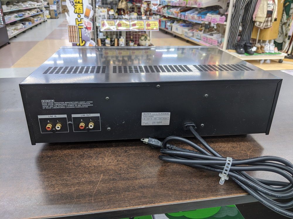 ジャンク TC-K333ESX sony カセットデッキ ソニー ◇3114/高洲店 SONY