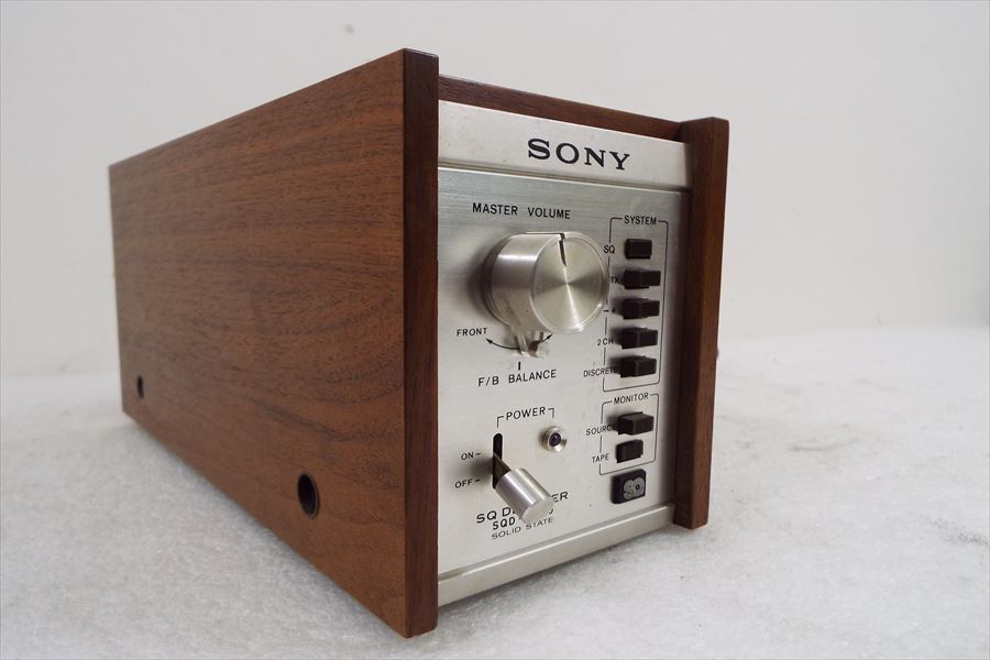 SQD-2050 Sony Decoder Vintage New ソニーが1974年に発売したSQ4ch