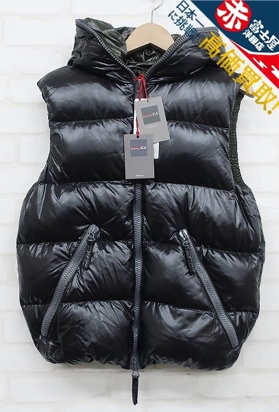 新品9.2万【デュベティカDUVETICA】艶を纏った撥水加工両面主役 