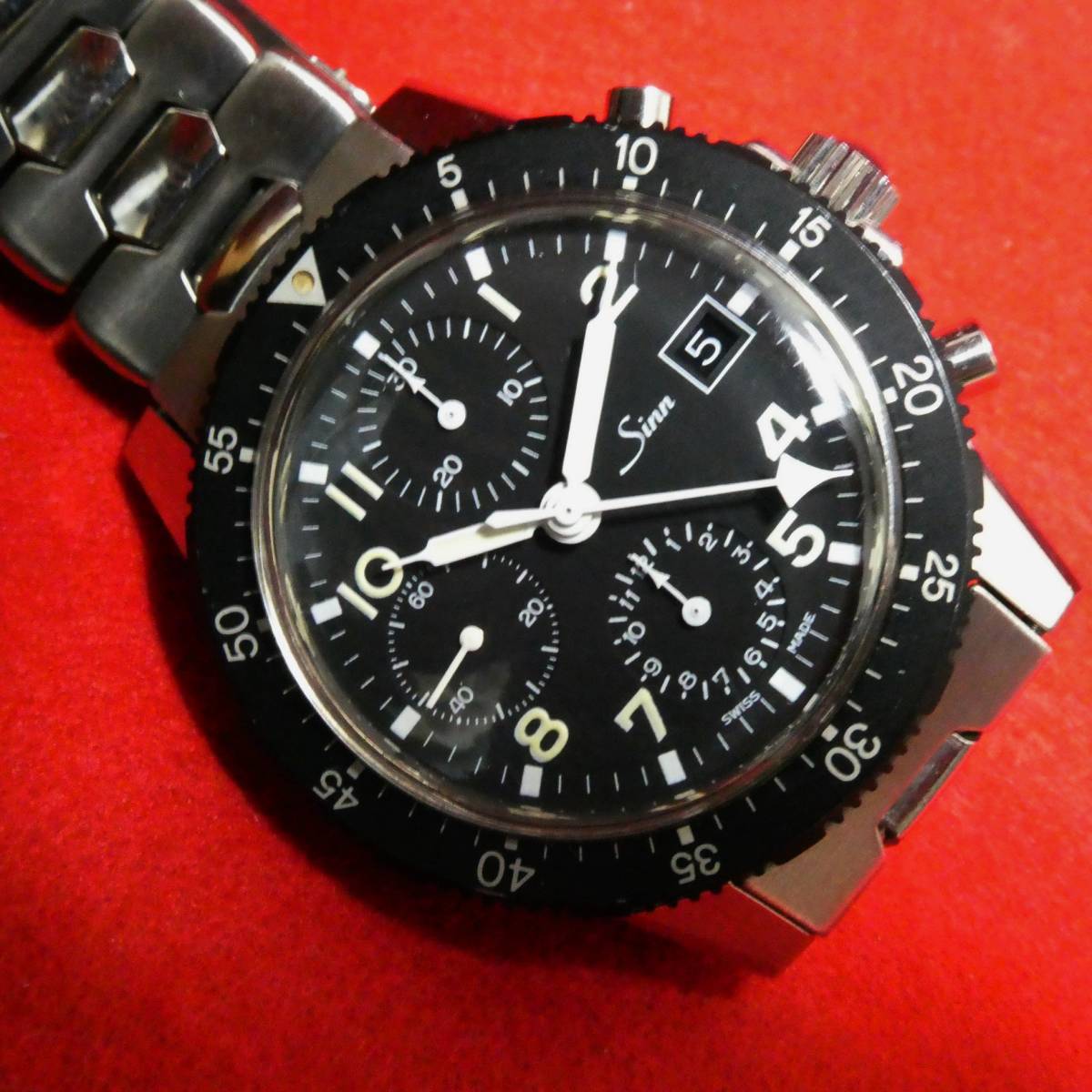 希少【特価 売切り】オールド Sinn ジン 103 手巻き ロングS旧字 