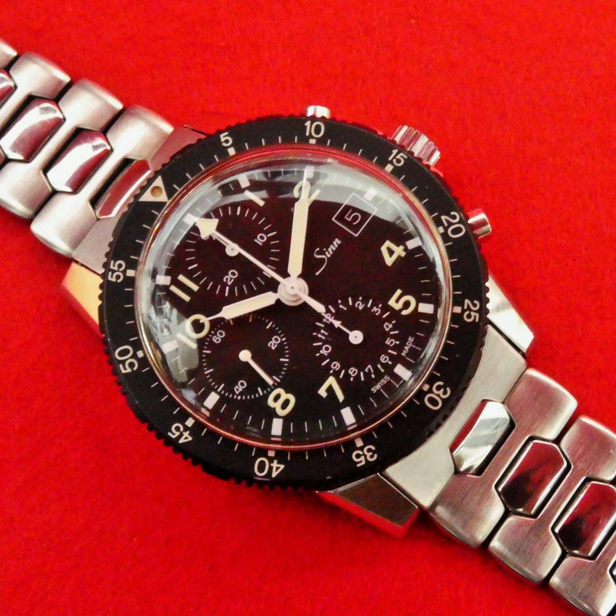 希少【特価 売切り】オールド Sinn ジン 103 手巻き ロングS旧字 