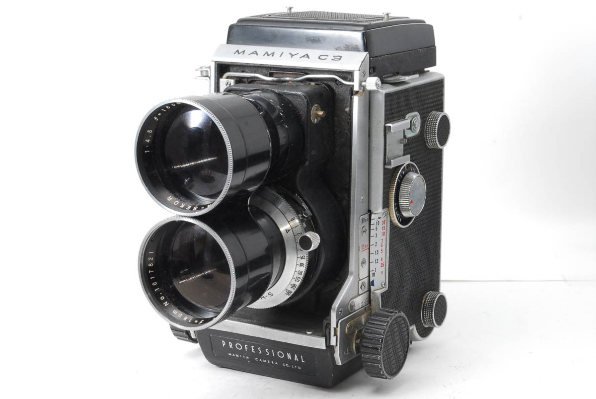 マミヤ Mamiya C3プロフェッショナル 105mm F3.5 二眼カメラ 希少