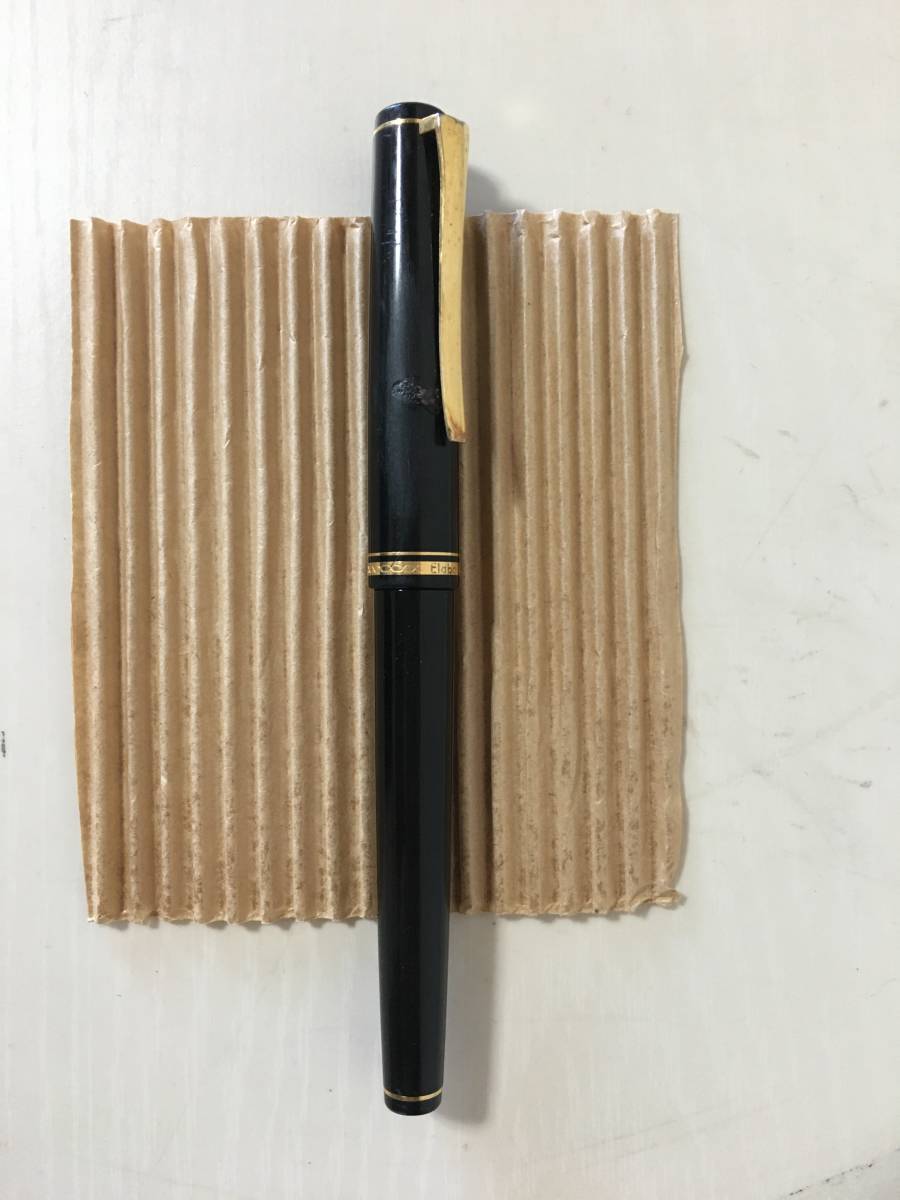 ◆万年筆　Elabo　PILOT　ペン先 14K 585　MADE IN JAPAN　中古品◆ パイロット PILOT 万年筆 14金 Pilot ペン先14K-585刻印11-130