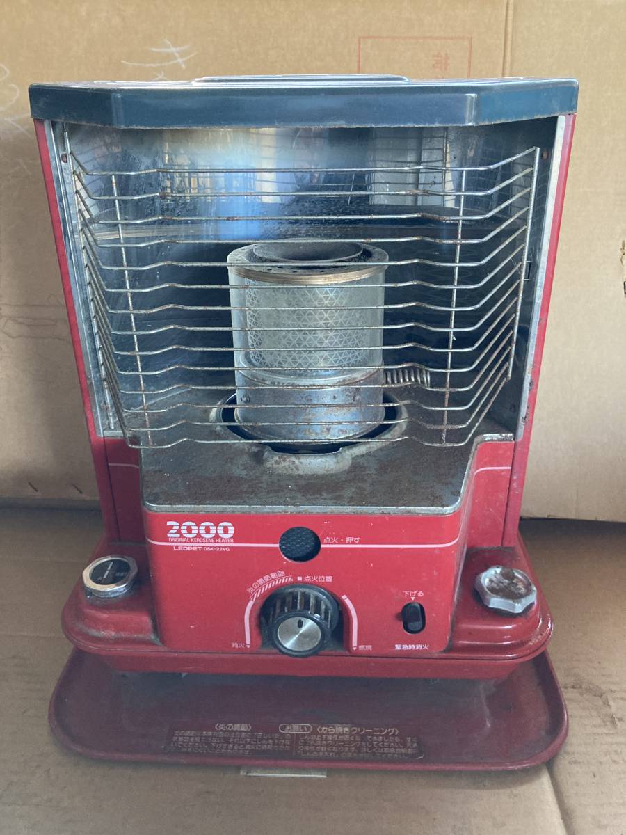 レトロトヨクニ 石油ストーブレ LEOPET DSK-22VG（中古品） TOYOKUNI