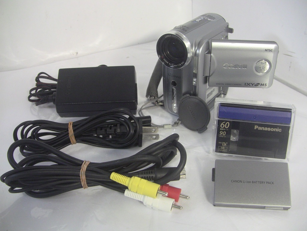 カメラ、光学機器 ☆キヤノン DM-FV400 MiniDV 撮影再生OK バッテリー