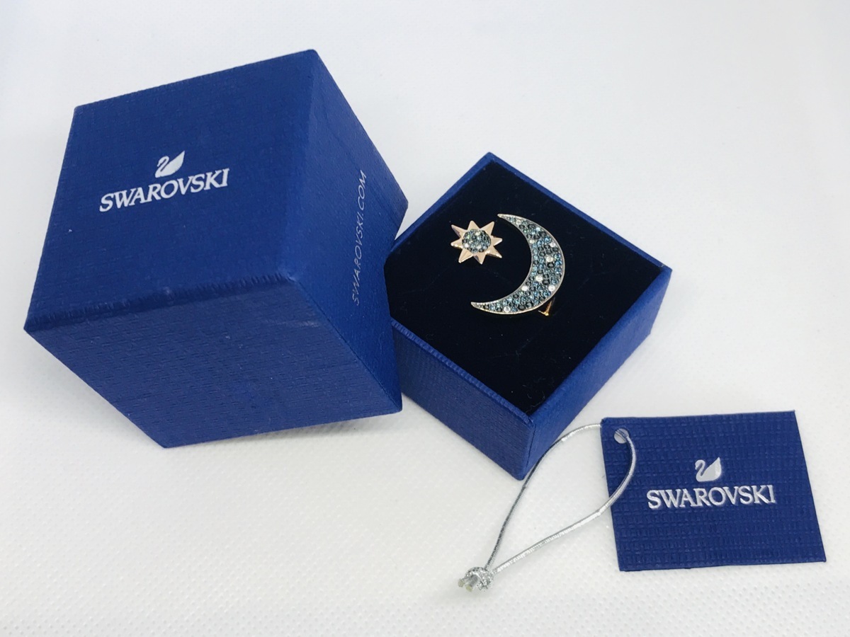 SWAROVSKI♡ スワロフスキー アオガラ ひっつい