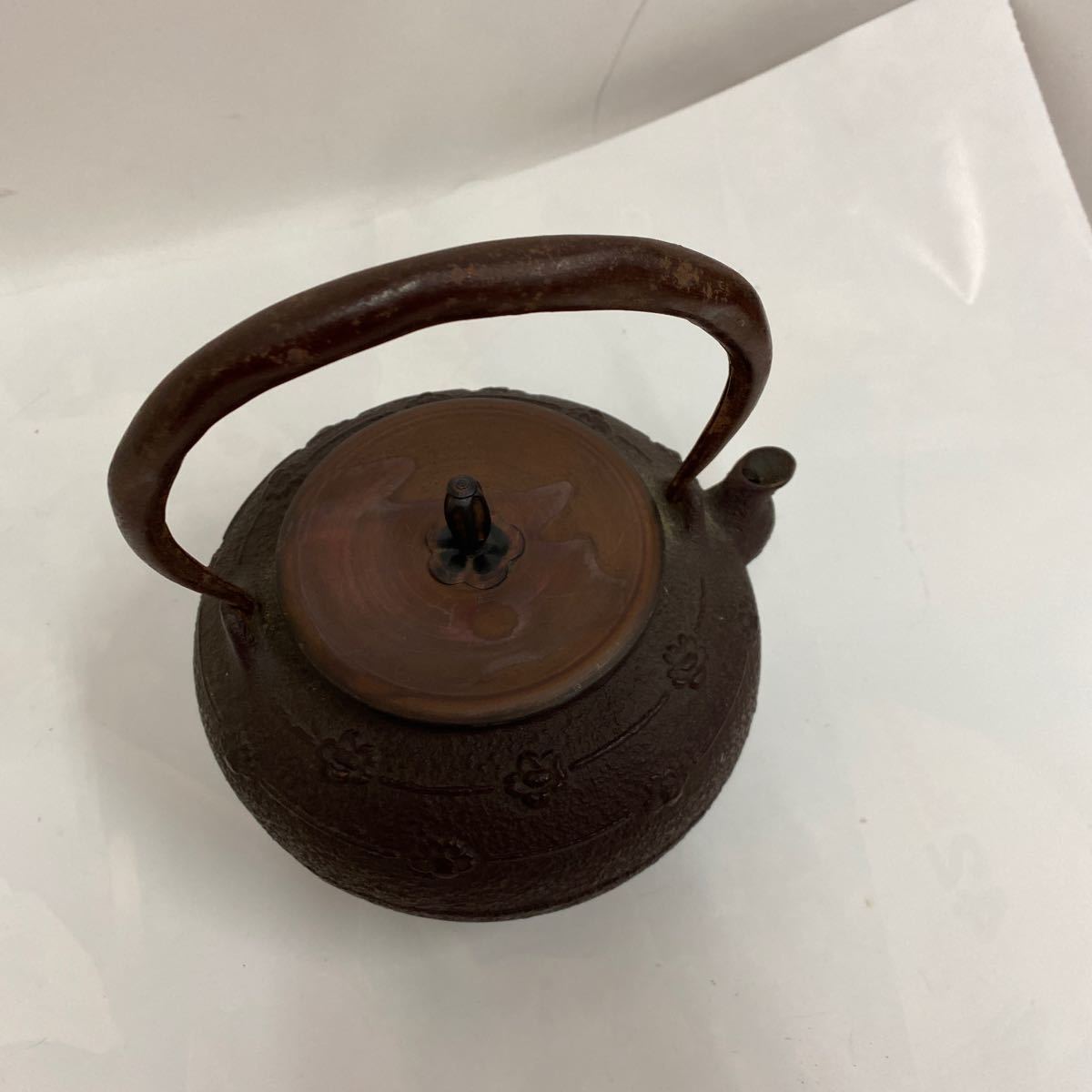 鉄瓶 急須 湯沸し 金属工芸 茶道具約1389g☆ 【公式通販】