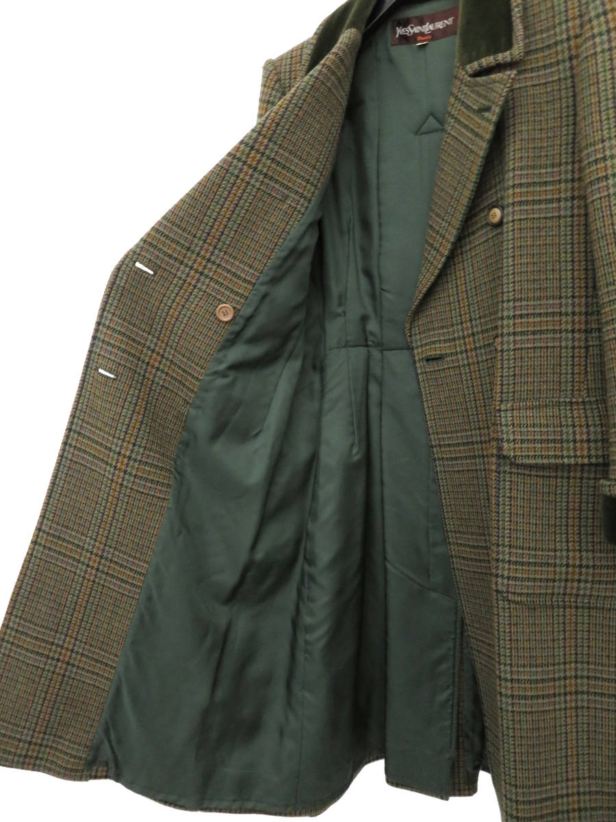 4266 美品 Yves Saint Laurent イヴサンローラン YSL ヴィンテージ 