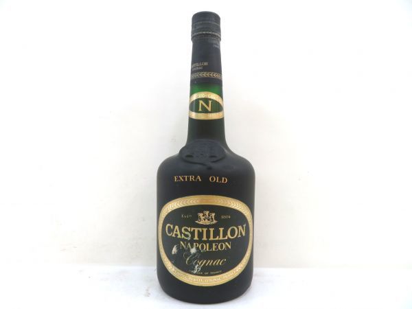 古酒 CASTILLON カスティヨン NAPOLEON ナポレオン エクストラ オールド COGNAC コニャック BRANDY ブランデー 700ml 未開栓 T15870N-S CASTILLON カスティヨン NAPOLEON 注目！古酒 コニャック2本CASTILLON ２