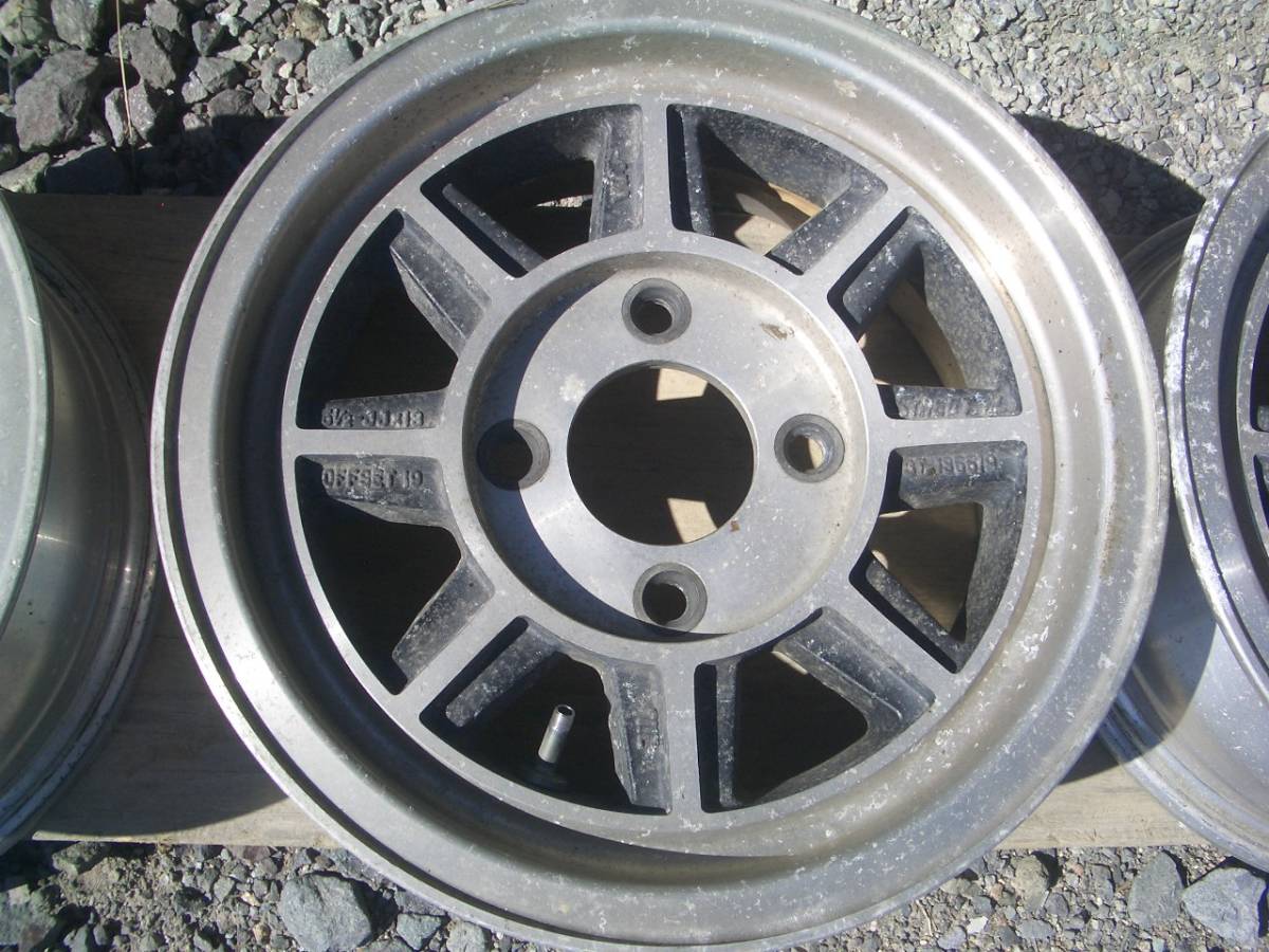 ハヤシホイール 13インチ4本セット 旧車 タイヤ、ホイール ホイール