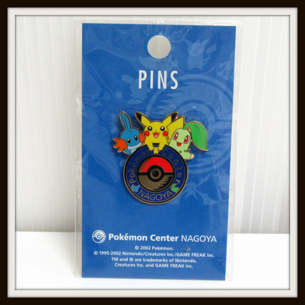 ポケモンセンター 名古屋 ピンズ NAGOYAピカチュウ＆ミズゴロウ PINS 