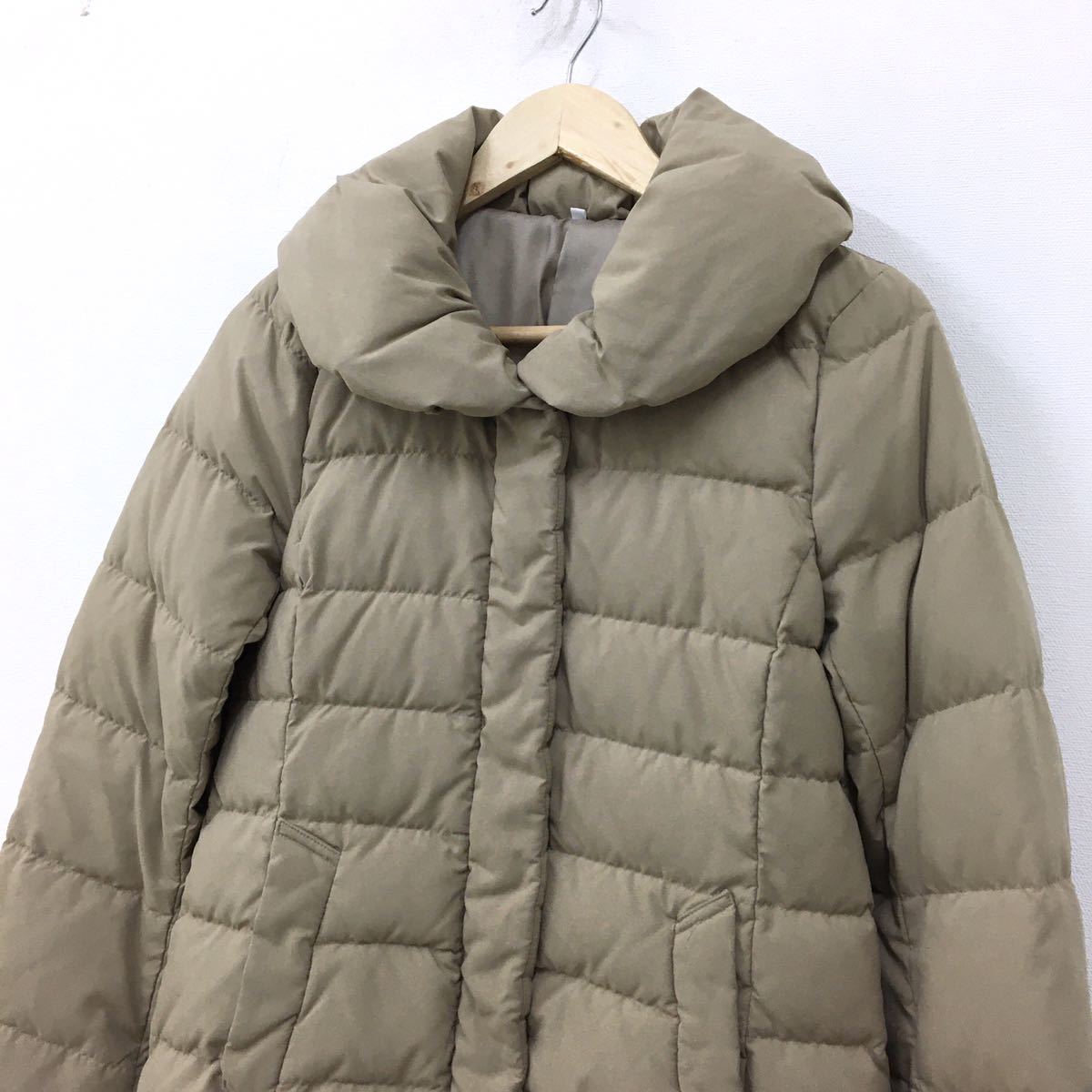 Y191 無印良品 良品計画 MUJI ショールカラー ダウンジャケット 