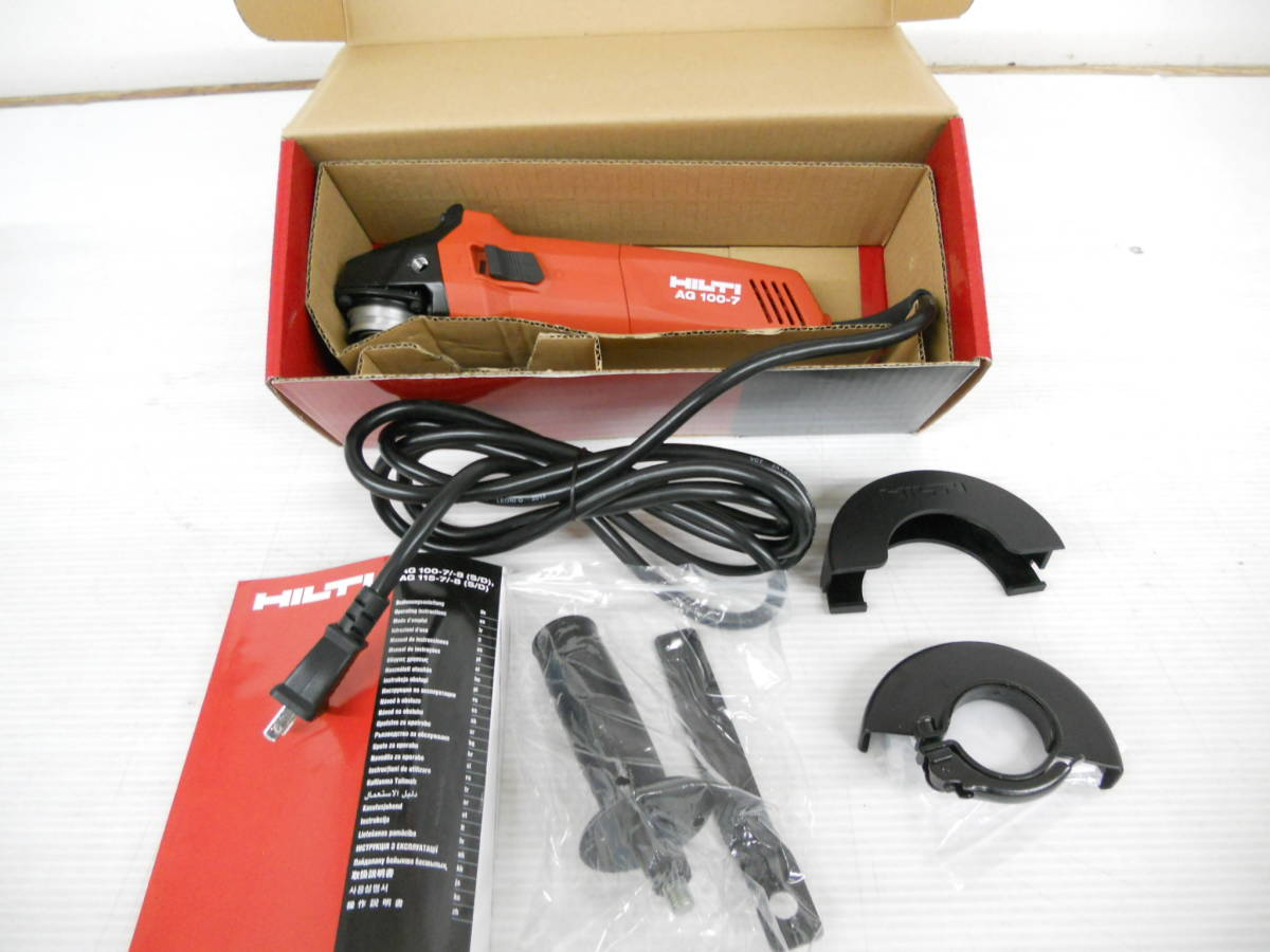AG - ヒルティ 研削・研磨 0 HILTI 100-7S Hilti 充電式アングル 
