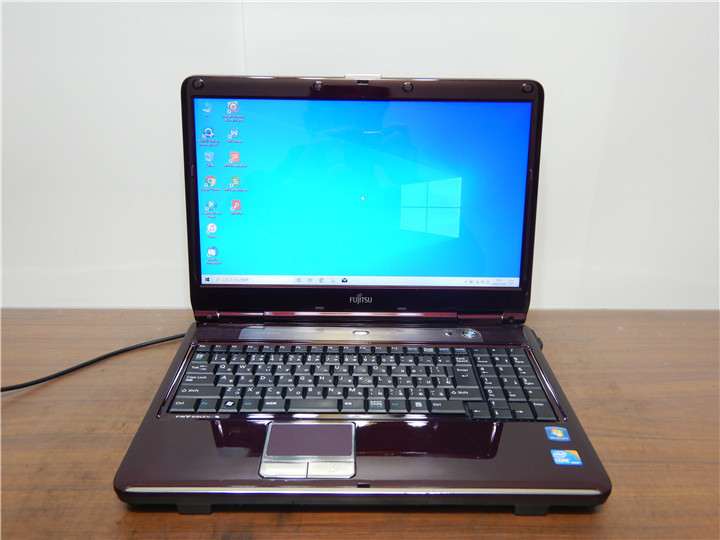 中古/15型/ノートPC/Windows10/WPSOffice/爆速新品SSD256GB/4GB/i3-M330/リカバリー領域/FMV　NF/G50 MS Office代行サービス