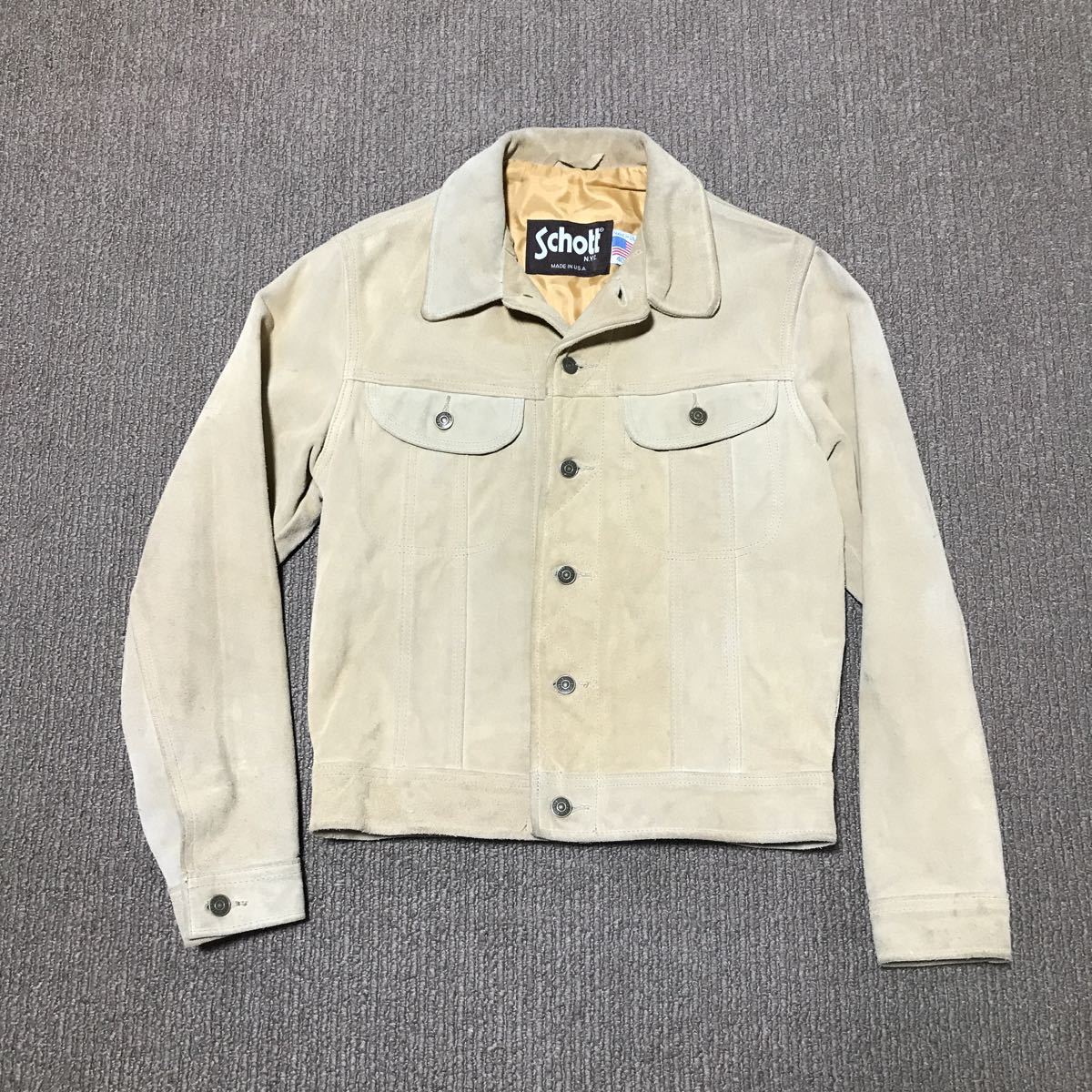 Schott ショットレザージャケット 40 ライダースジャケット ストーム 