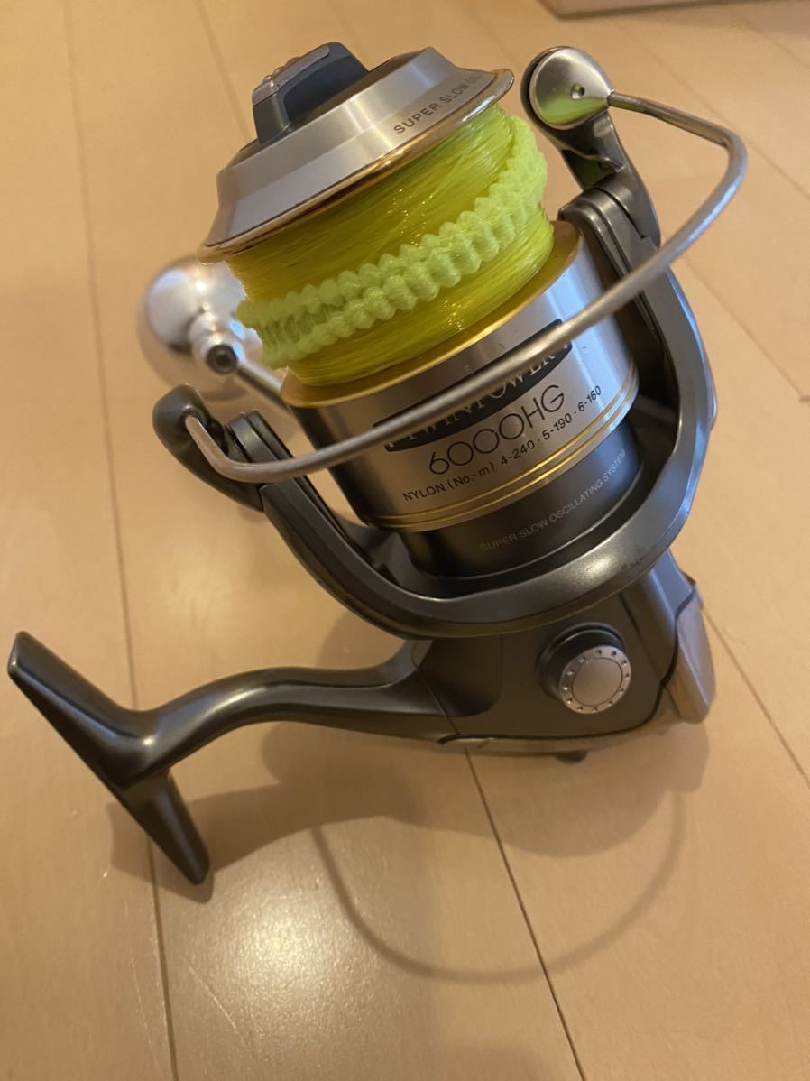 高品質，人気 シマノ 02ツインパワー6000HG スタジオオーシャンマークハンドル付き(シマノ)｜売買されたオークション情報、yahooの商品情報をアーカイブ公開 - オークファン シマノ