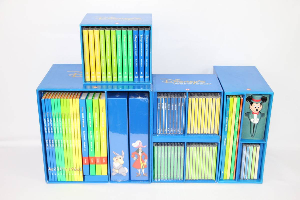 Disney World of English 教材セット　③ 未開封多数 ディズニー ワールド・オブ・イングリッシュ Basic ABCs