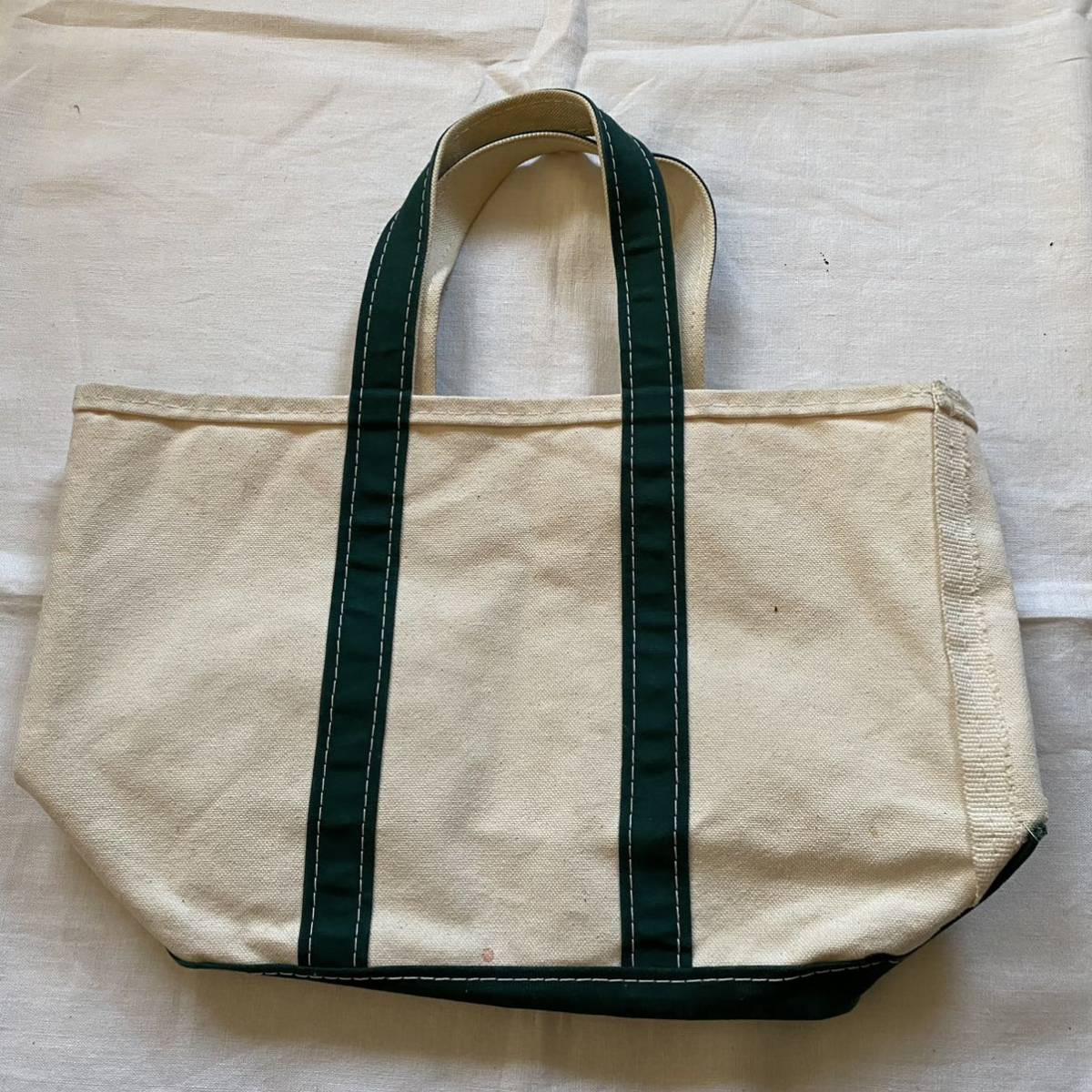 ビンテージ L.L.Bean USA製 Bean エルエルビーン 3 スモール 緑 LL 