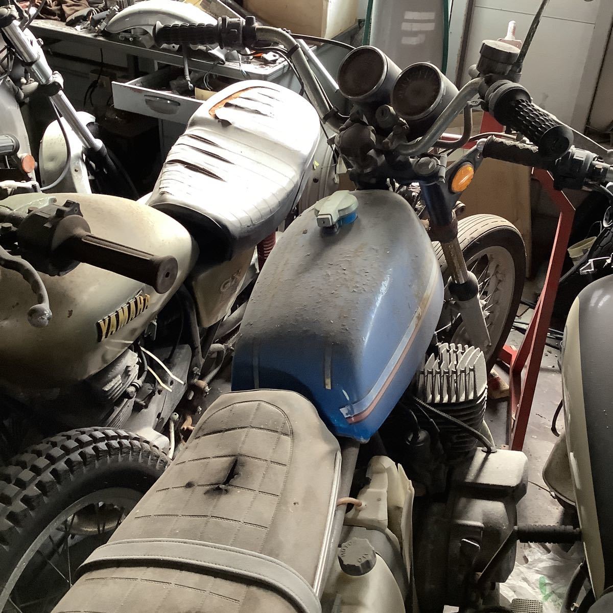 当時物 旧車 カワサキ H2F 750SS 国内 部品取り車 1台丸ごと フレー番