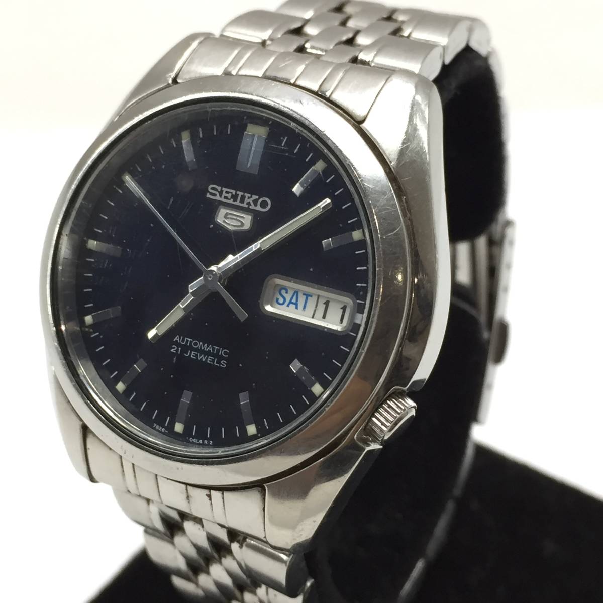 □【1円スタート！】SEIKO セイコー☆5 ファイブ☆7S26-01V0☆自動巻き