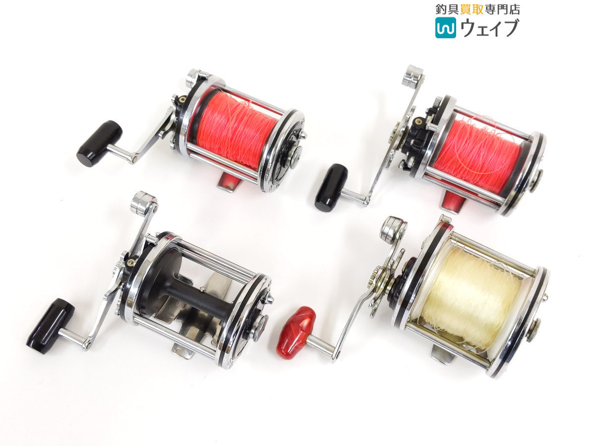  RYOBI リョービ 3246 アトランティック オリムピック ストロング 61S など オールドリール 計4点セット(リョービ)｜売買されたオークション情報、yahooの商品情報をアーカイブ公開 - オークファ 手動