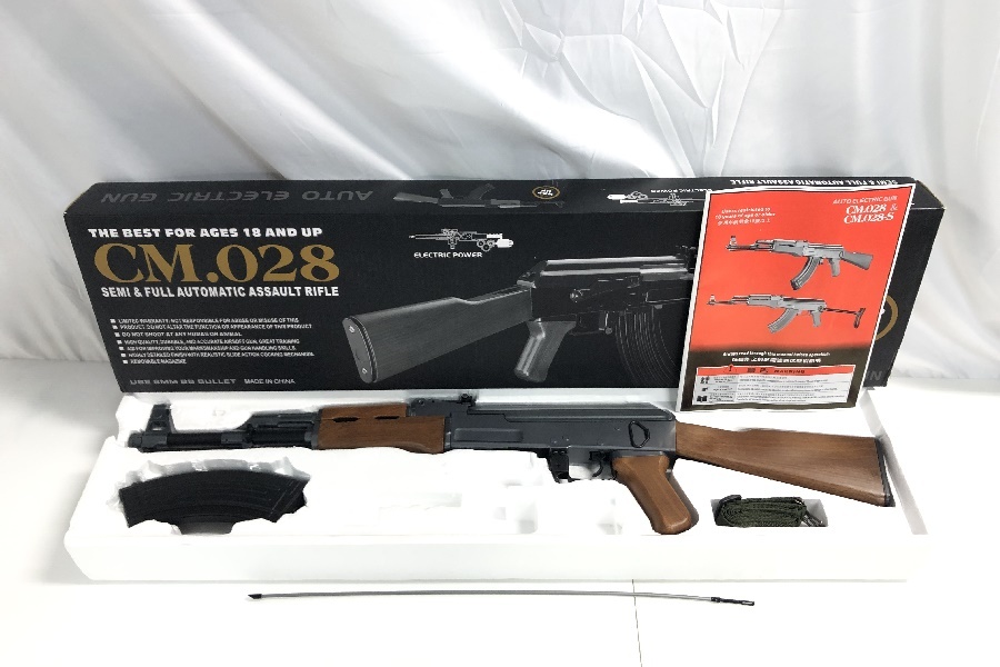 新作登場，限定SALE 東京 CYMA CM028 AK47 フェイクウッド 電動ガン(電動ガン)｜売買されたオークション情報、yahooの商品情報をアーカイブ公開 - オークファン 電動ガン