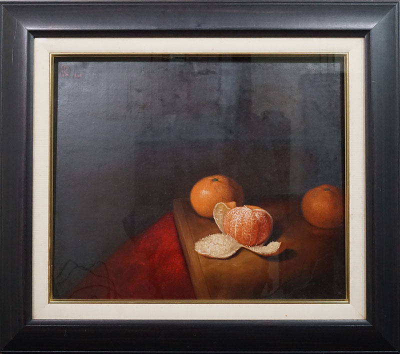 Y-13 Guy Bardone ギィ バルドン LA JATLE DE FRUMES 油彩画 油絵 静物