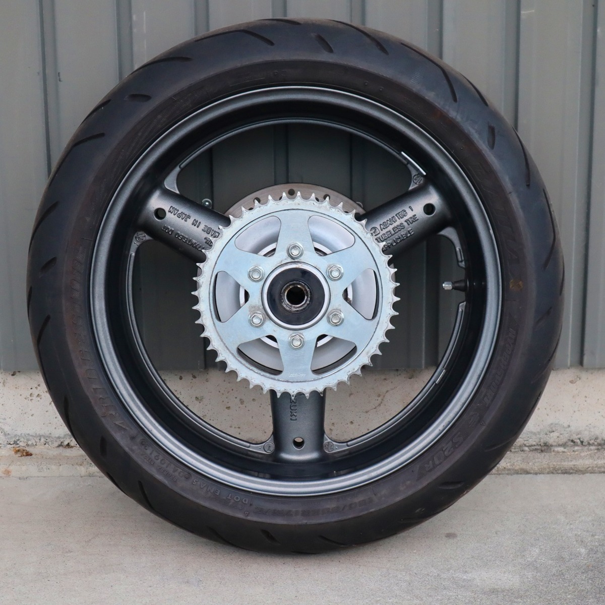 MPB GSX-R1100 GU75B 純正 ホイール リア 17x5.50 ディスク厚み約5.2