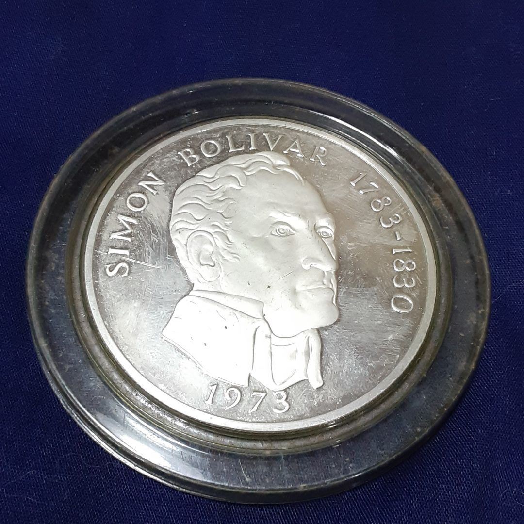 パナマ 20バルボア銀貨