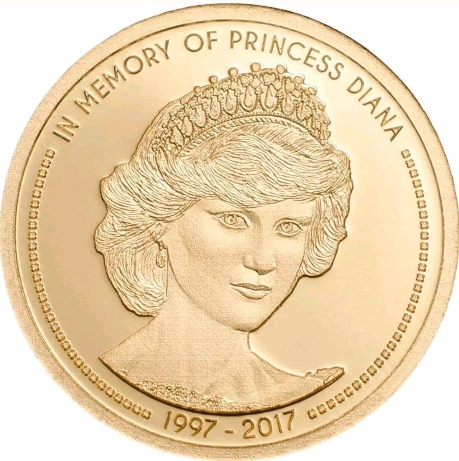 クック諸島 ダイアナ妃金貨 5ドルゴールド 1997 1997-P クック諸島