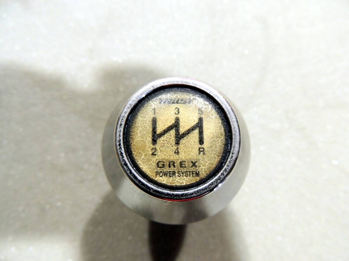 シフトノブ トラスト 当時物 GREX 5MT 旧車 レッド TRUST Yahoo 