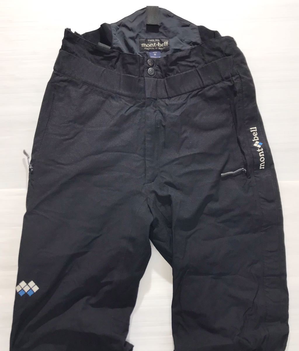 【品質保証】 mont-bell モンベル ロゴ刺繍 GORE-TEX ゴアテックス インシュレーテッドアルパインビブ パンツ ブラック M(男性用)｜売買されたオークション情報、yahooの商品情報をアーカイブ公開 - オークファ 男性用